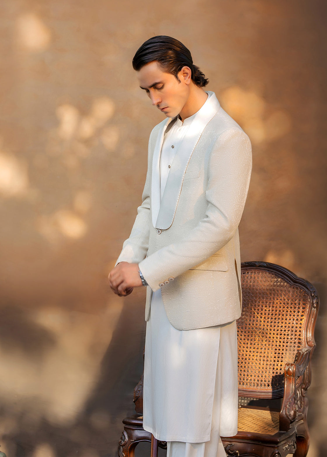 Shamsheer - Tuxedo - Kurta Set