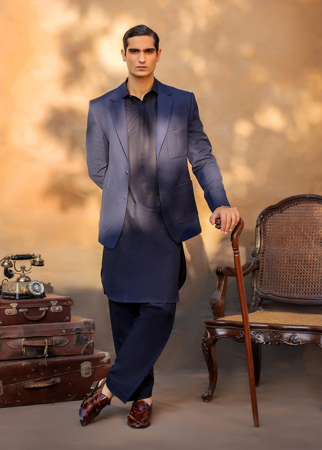 Mughal - Blazer - Kurta Set